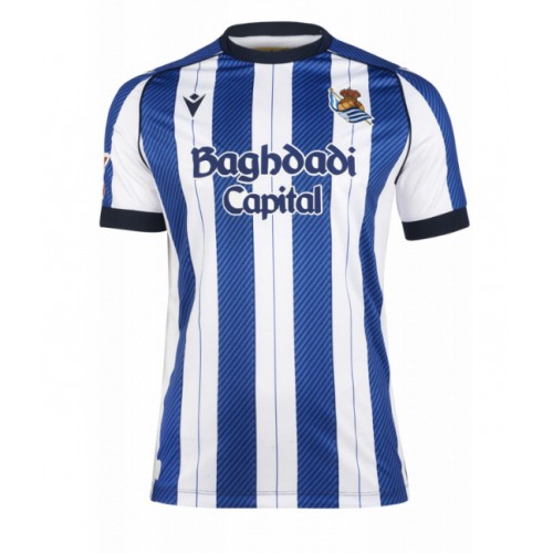 Real Sociedad Replika Hemmatröja 2025-26 Kortärmad